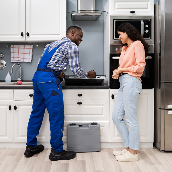 can you provide an estimate for cooktop repair before beginning any work in Templeton IA